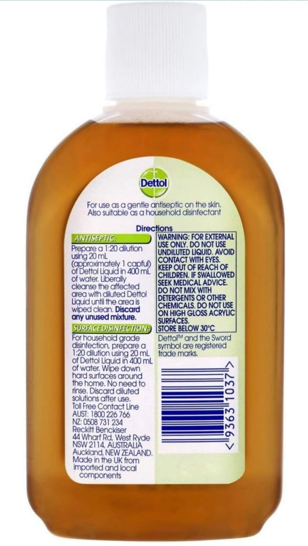 DETTOL Dettol - Bottle of 125 ml Liquid