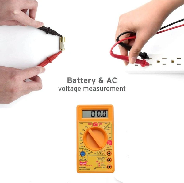 ApTechDeals APTECH DEALS.COM - deals for you... Digital Multimeter LCD AC DC Measuring Voltage Current