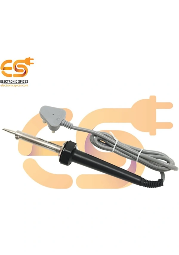 Electronic Spices Electronicspices 230V Heavy-Duty 60 Watts Soldering Iron With PVC WIRE And Copper Tip