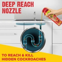HIT Crawling Insect Killer Cockroach Killer Spray | Instant Kill | Deep-Reach Nozzle | Fresh Fragrance, 100ml
