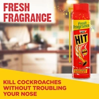 HIT Crawling Insect Killer Cockroach Killer Spray | Instant Kill | Deep-Reach Nozzle | Fresh Fragrance, 100ml