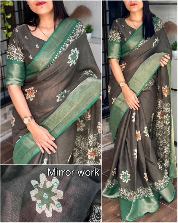GT BRAND Phool Bahaar - Teal