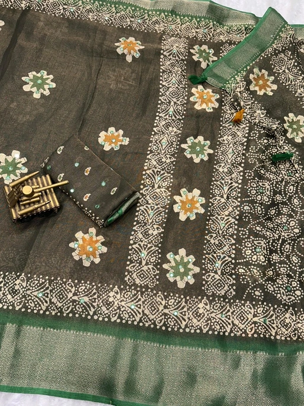 GT BRAND Phool Bahaar - Teal