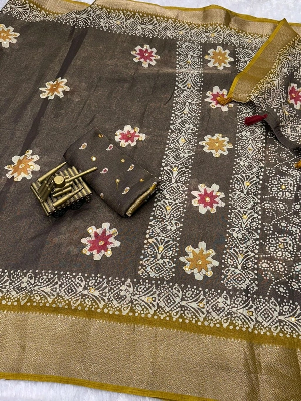 GT BRAND Phool Bahaar - Teal