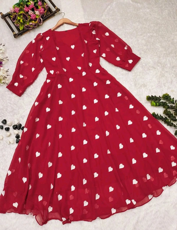 GT BRAND HEART MEXI - XL- 42, Red