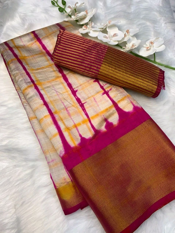 GT BRAND super hit popular shibori saree specia - Azure Radiance