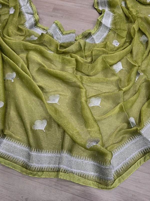 Sitara Chiffon - Japanese Laurel