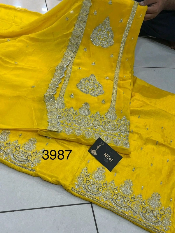 NCH BRAND Soft Organza - Red
