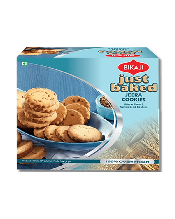 Bikaji Baked Cookies - 200g, Jeera