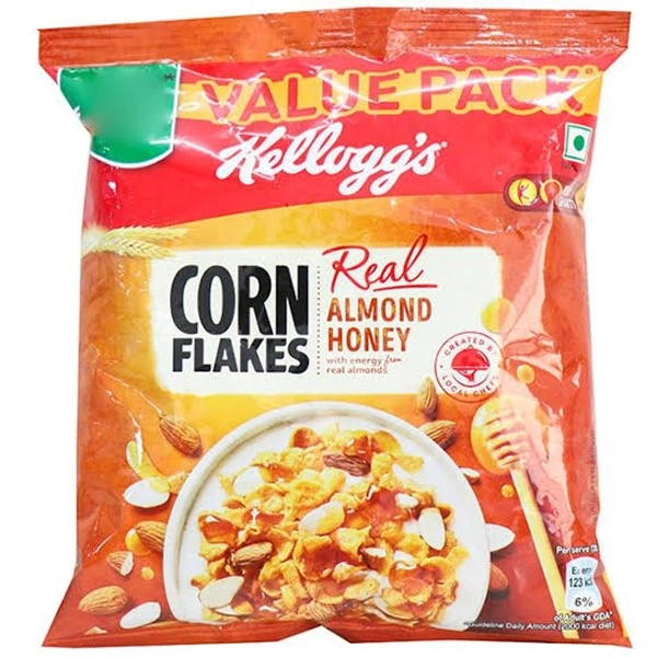 Kellogg's Corn Flakes - 45g, Real Almond Honey