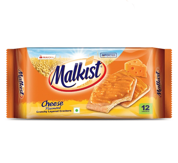 Mayora Malkist - 138g, Cheese