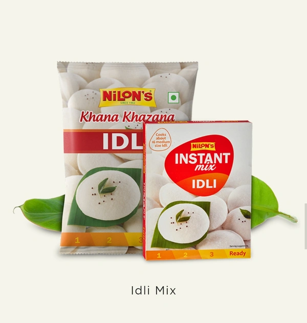 Nilons Instant Mix Idli - 200g, Cooks About 16 Medium Size Idlis