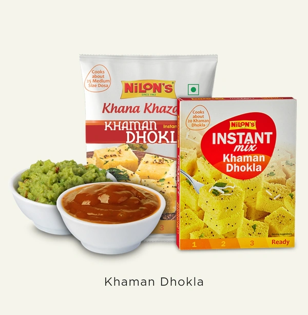 Nilons Instant Mix Khaman Dhokla - 200g, Cooks About 20 Khaman Dhokla