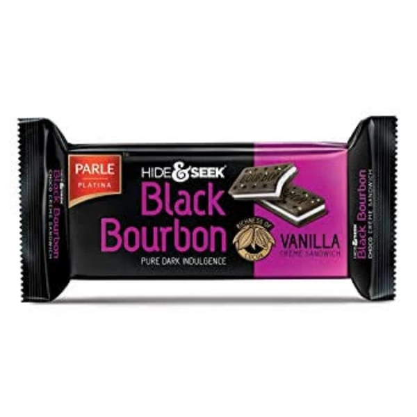 Parle Black Bourbon - 100g, Vanilla