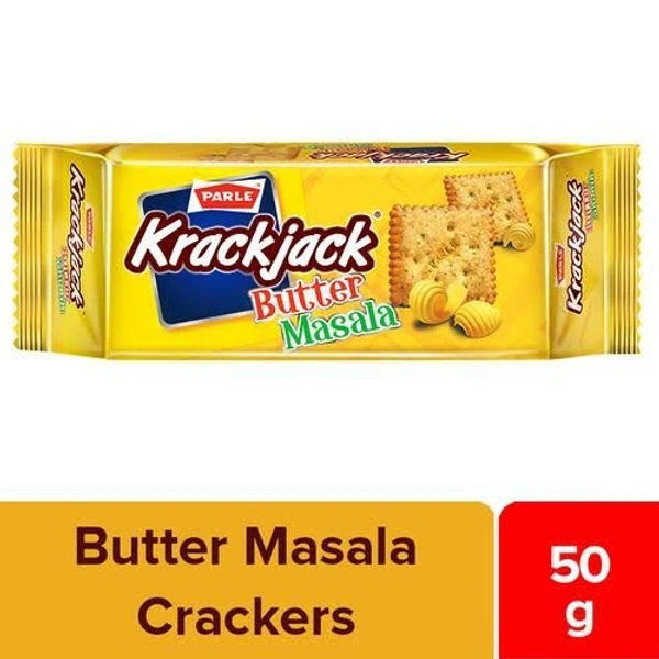 Parle Krack Jack - 50gm, Butter Masala