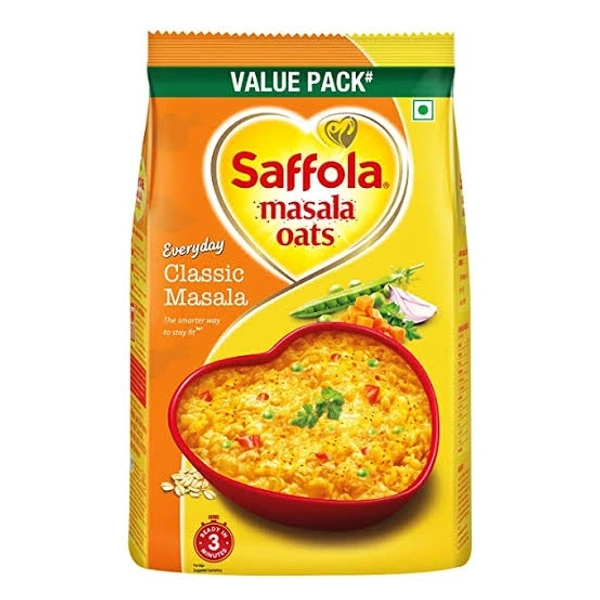 Saffola Masala Oats - 500g, Classic Masala