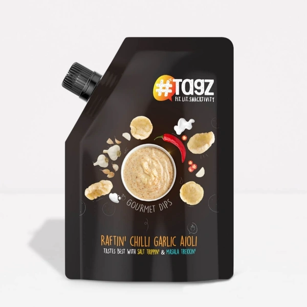 Tagz Chilli Garlic Aioli Dip - 80gm, VEG