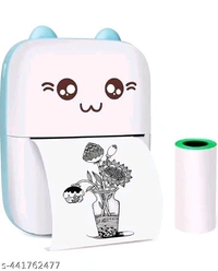 MOEN CARTX Mini Bluetooth Thermal Printer - Pink Lace, Free