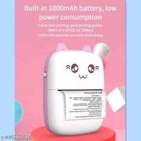 MOEN CARTX Mini Bluetooth Thermal Printer - Pink Lace, Free