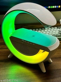  4 in 1 Wireless Charger Net Quantity (N) : 14 IN 1 RGB LED Night Lamp with wireless charger and Bluetooth speaker with FM Radio No warranty for this product Concentration and Meditation Mode Use the Bluetooth speaker in your room, office or study, you can switch themes according to different moods, it is a good partner to adjust the atmosphere, it will help you calm down and enjoy