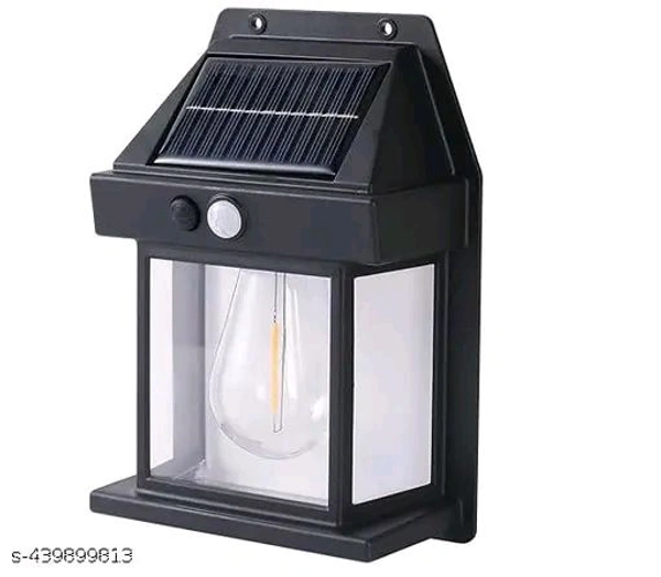 Dragonfly Store Solar Wall Lights Outdoor, Wireless Dusk to Dawn Porch Lights Fixture, Solar Wall Lantern with 3 Modes & Motion Sensor, Waterproof Exterior Lighting with Clear Panel for Entryway Front Door
