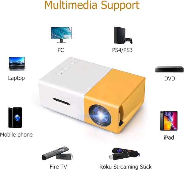 LG  Mini ProjectorMateria - Yellow