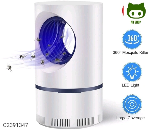 Electronic LED Mosquito Killer Lamp - White