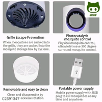 Electronic LED Mosquito Killer Lamp - White