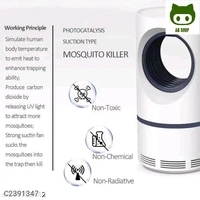 Electronic LED Mosquito Killer Lamp - White
