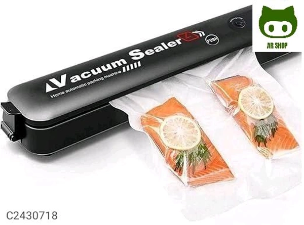 A R Portable Multi-functional Food Vacuum Sealer - White