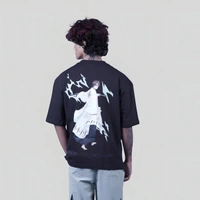 ZAKYO Aizen black premium oversized T-shirt