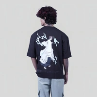 ZAKYO Aizen black premium oversized T-shirt - L, Black