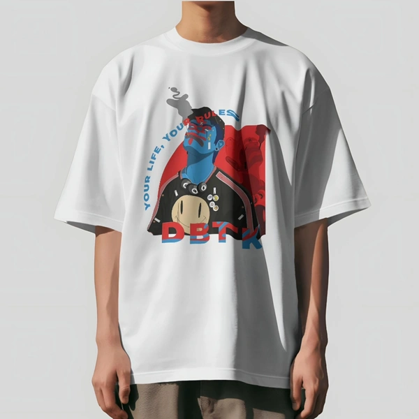 ZAKYO Dbtk White Oversized t-shirt - S