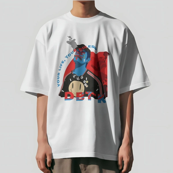 ZAKYO Dbtk White Oversized t-shirt - M