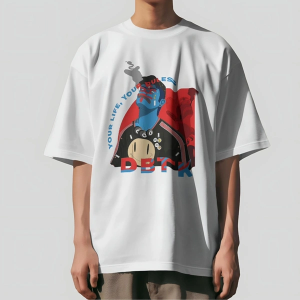 ZAKYO Dbtk White Oversized t-shirt - L