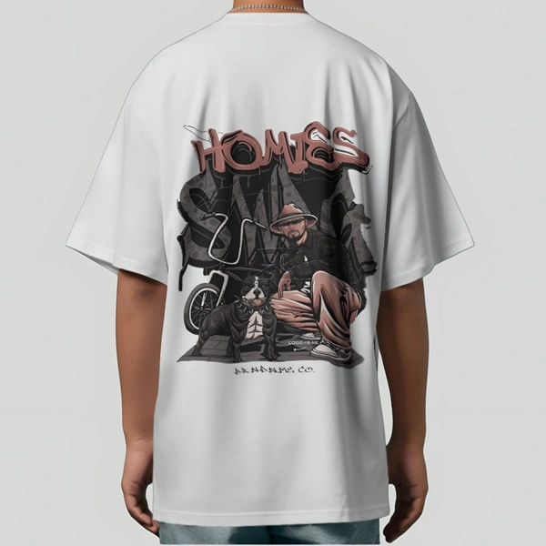 ZAKYO Homies White Oversized t-shirt - M