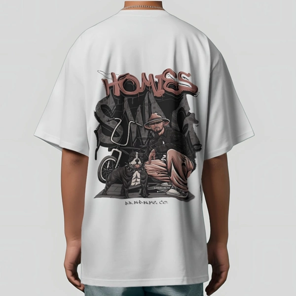 ZAKYO Homies White Oversized t-shirt - L