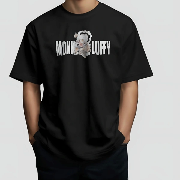 ZAKYO Monkey luffy Black Oversized t-shirt - M