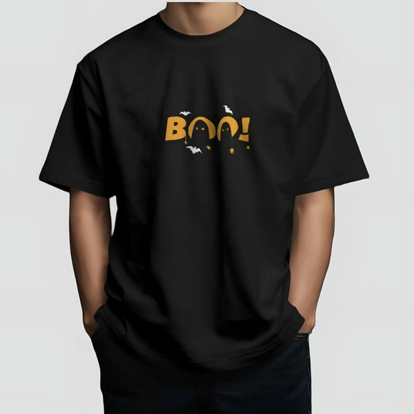 ZAKYO Boo! Black Oversized t-shirt - L