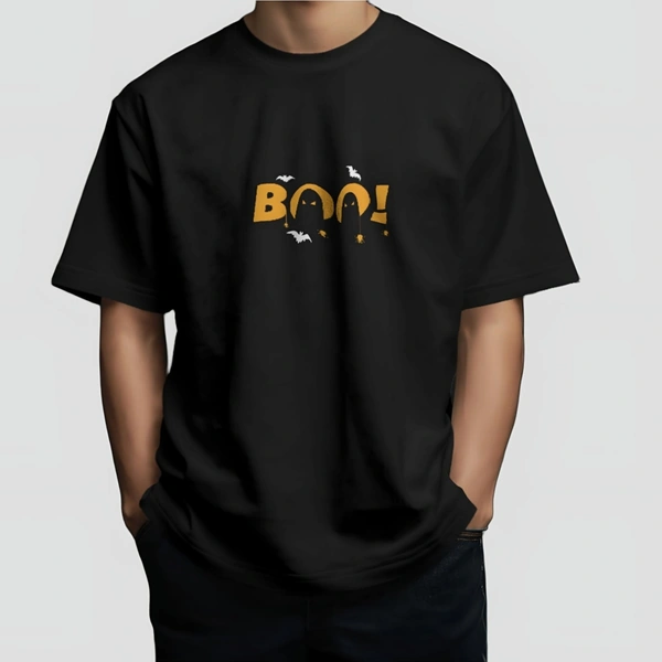 ZAKYO Boo! Black Oversized t-shirt - M