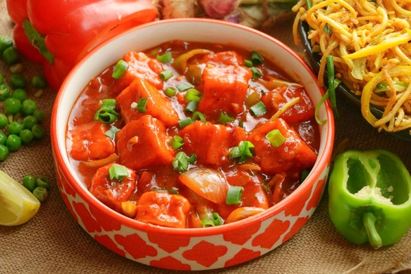 CHILLI PANEER GRAVY - Half