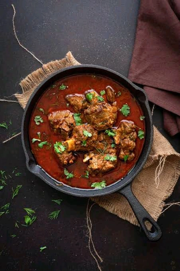 Mutton Curry - Full Plate