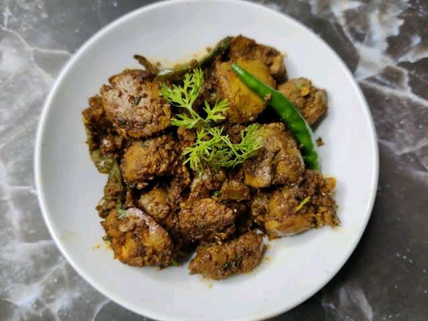 Chicken Liver Fry - Full Plate