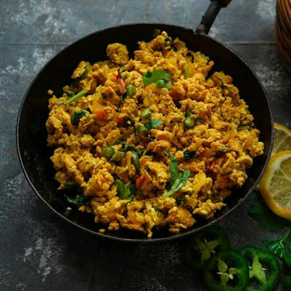 Egg Burji - Full Plate