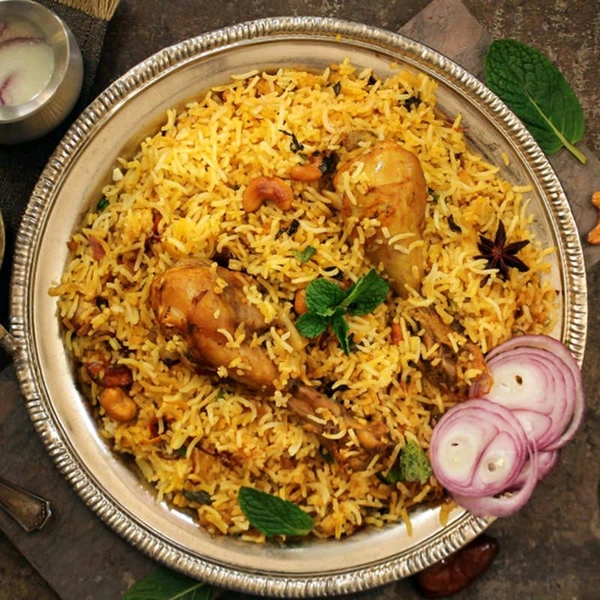 Chicken Dum Biryani - Full Plate