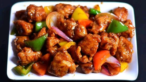 Chilly Chicken - Half Plate