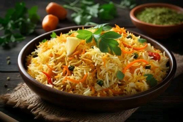 Plain Biryani Rice - Full Plate