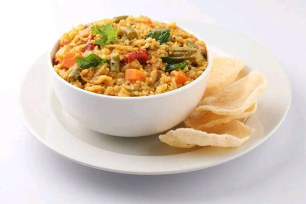 Sambar Rice - Full Plate