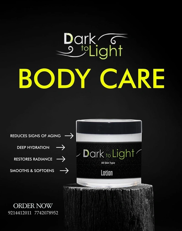 Dark to Light Body Whitening Lotion
