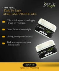 Dark To Light Pimples Gel – 25 gm SEE RESULTS IN ONE 7 DAY